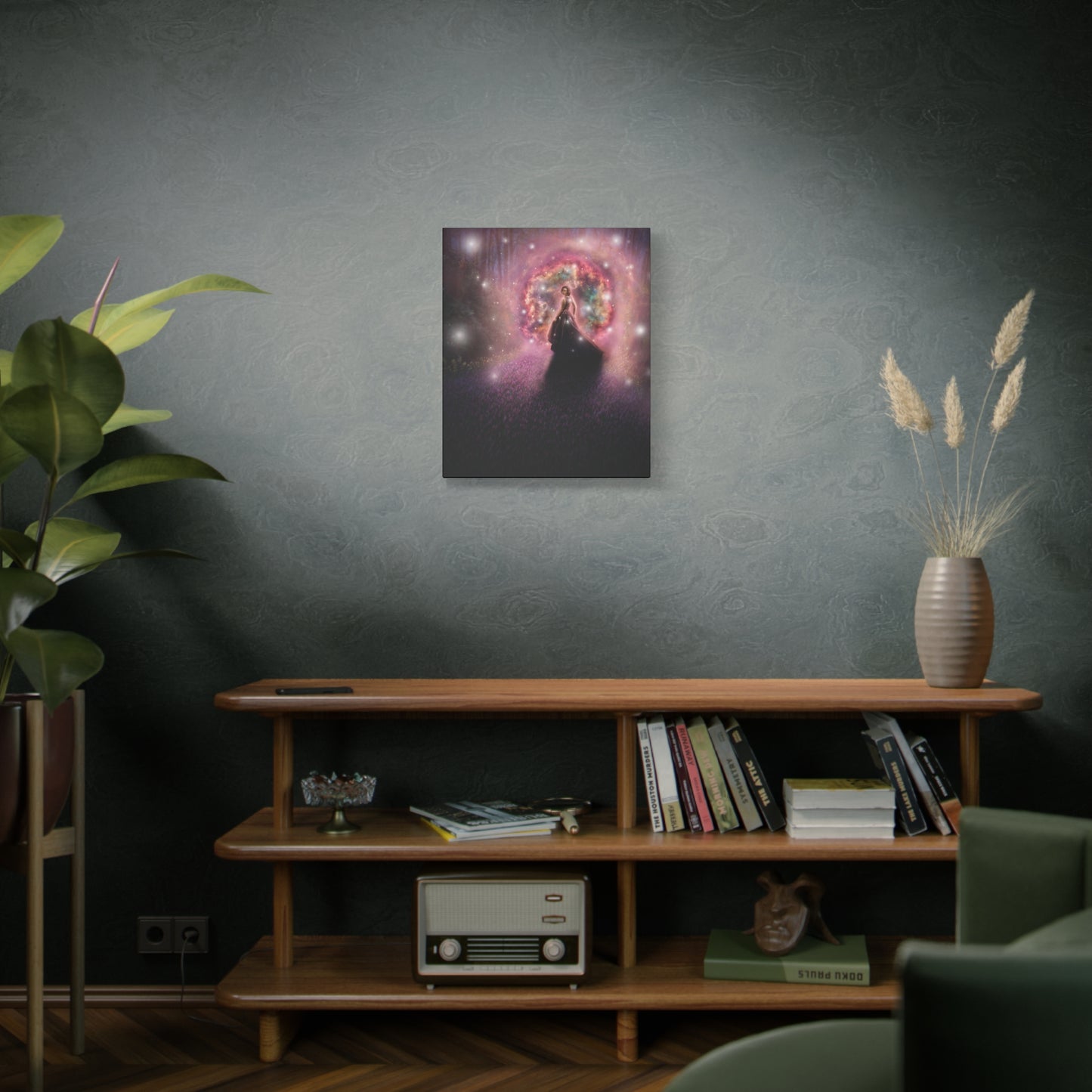 The Portal Canvas Wall Art - Cosmic Divine Feminine -Themed Home Decor