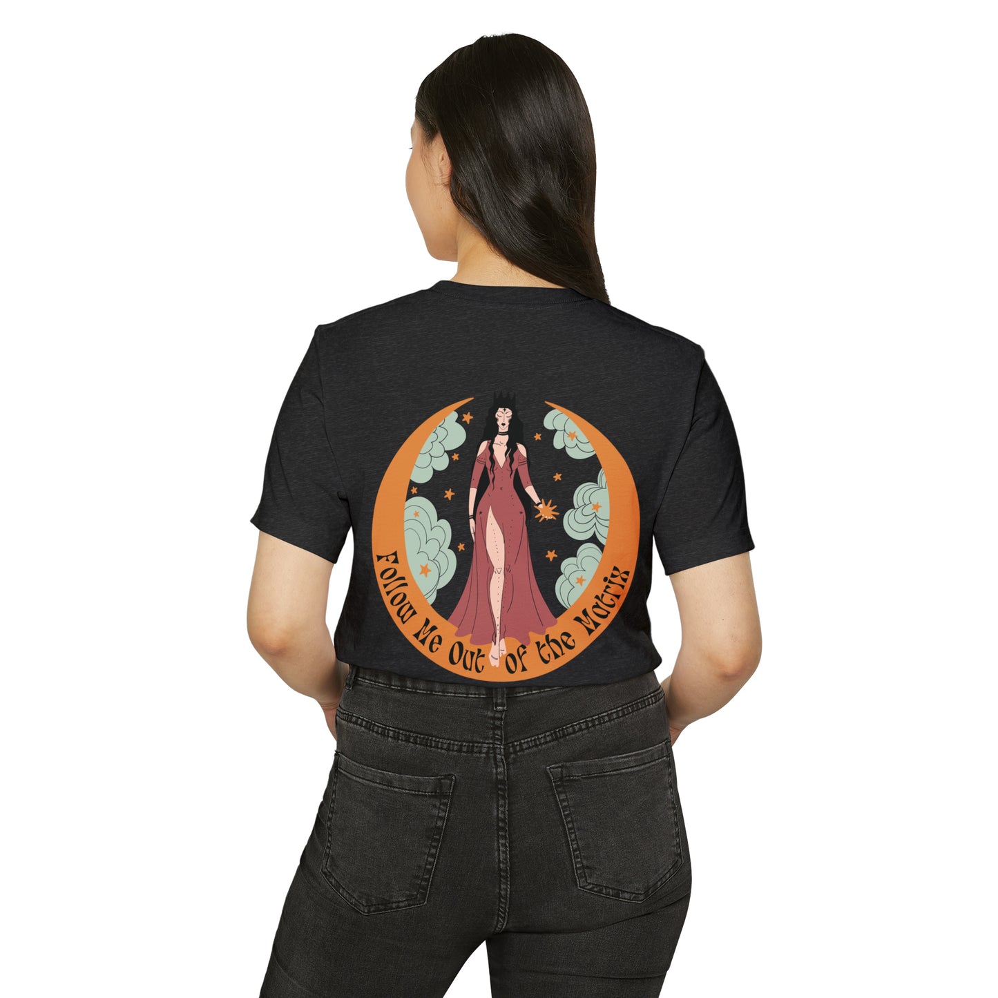 Women's Follow Me Out of the Matrix Graphic Recycled Organic Tee