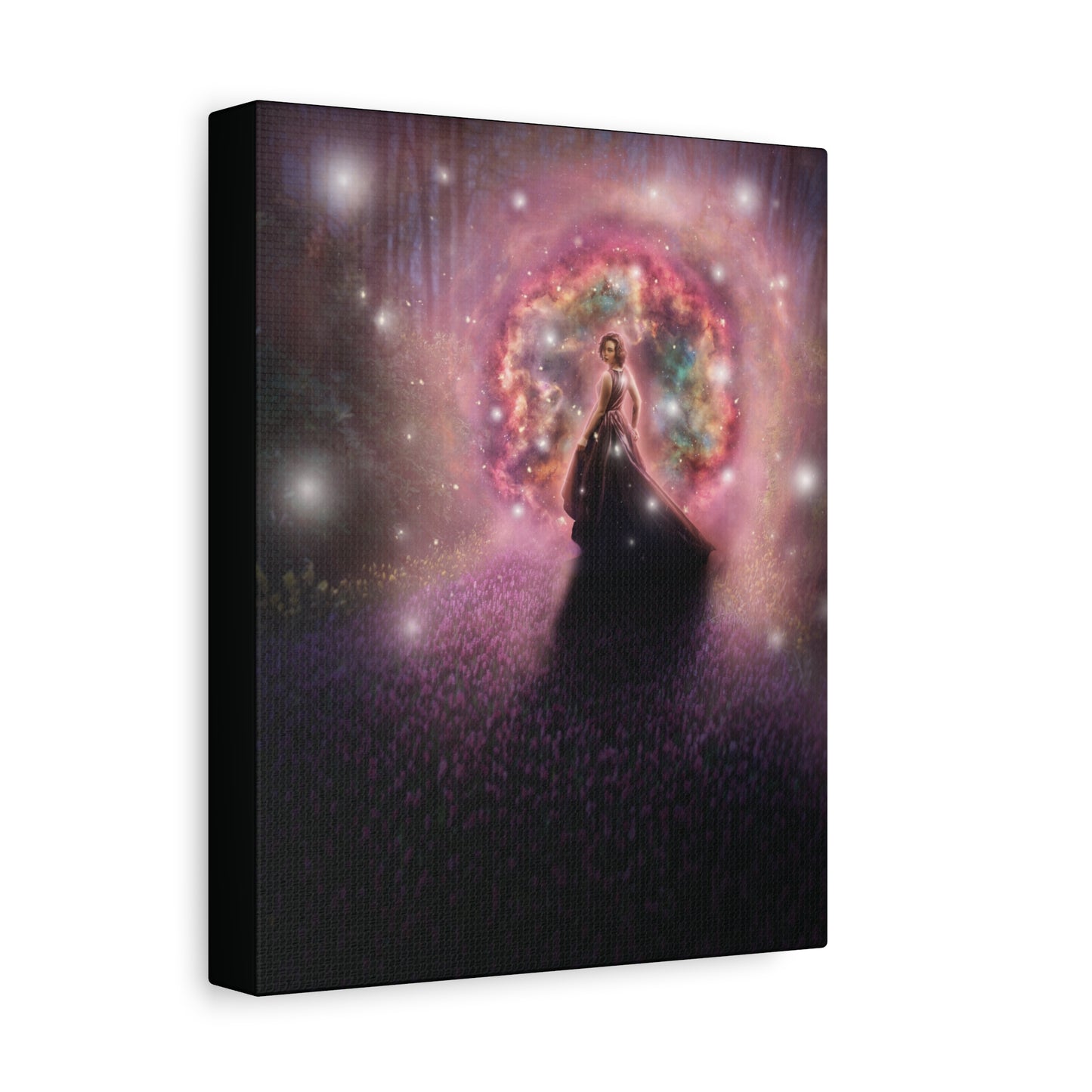 The Portal Canvas Wall Art - Cosmic Divine Feminine -Themed Home Decor