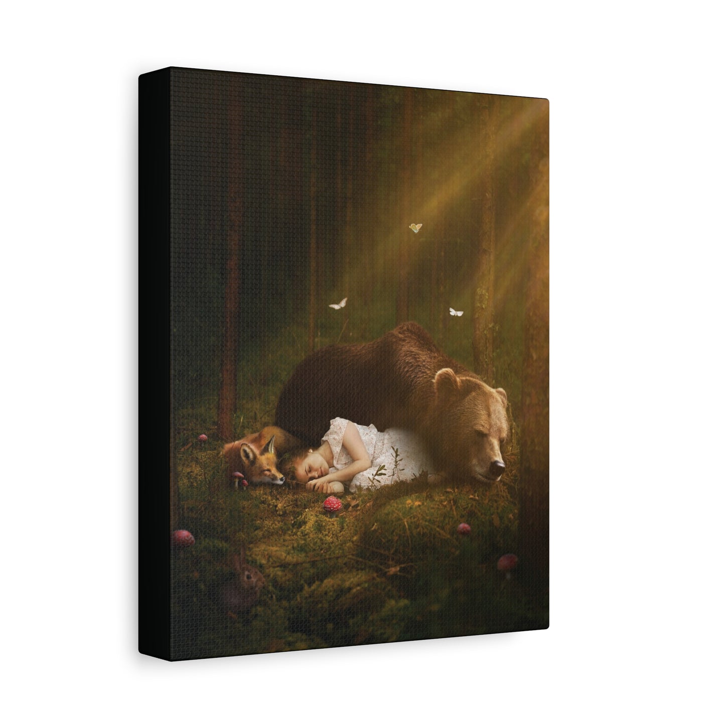 Magical Slumber original artwork on canvas by Sara K Norris.