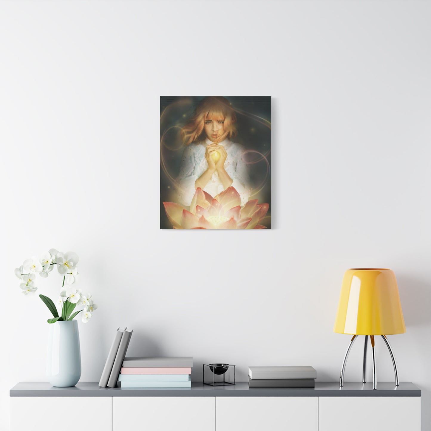 In Bloom original artwork on canvas by Sara K Norris.