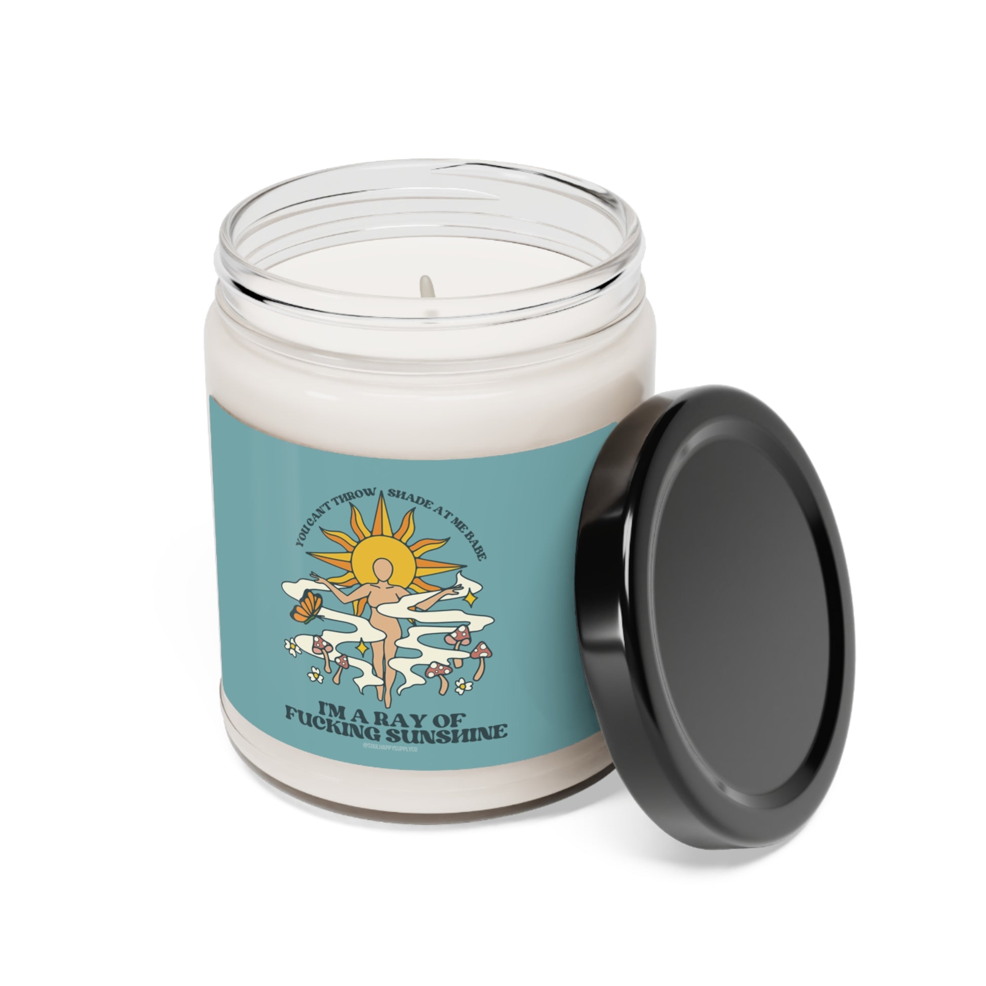 No Shade - 9oz Scented Soy Candle