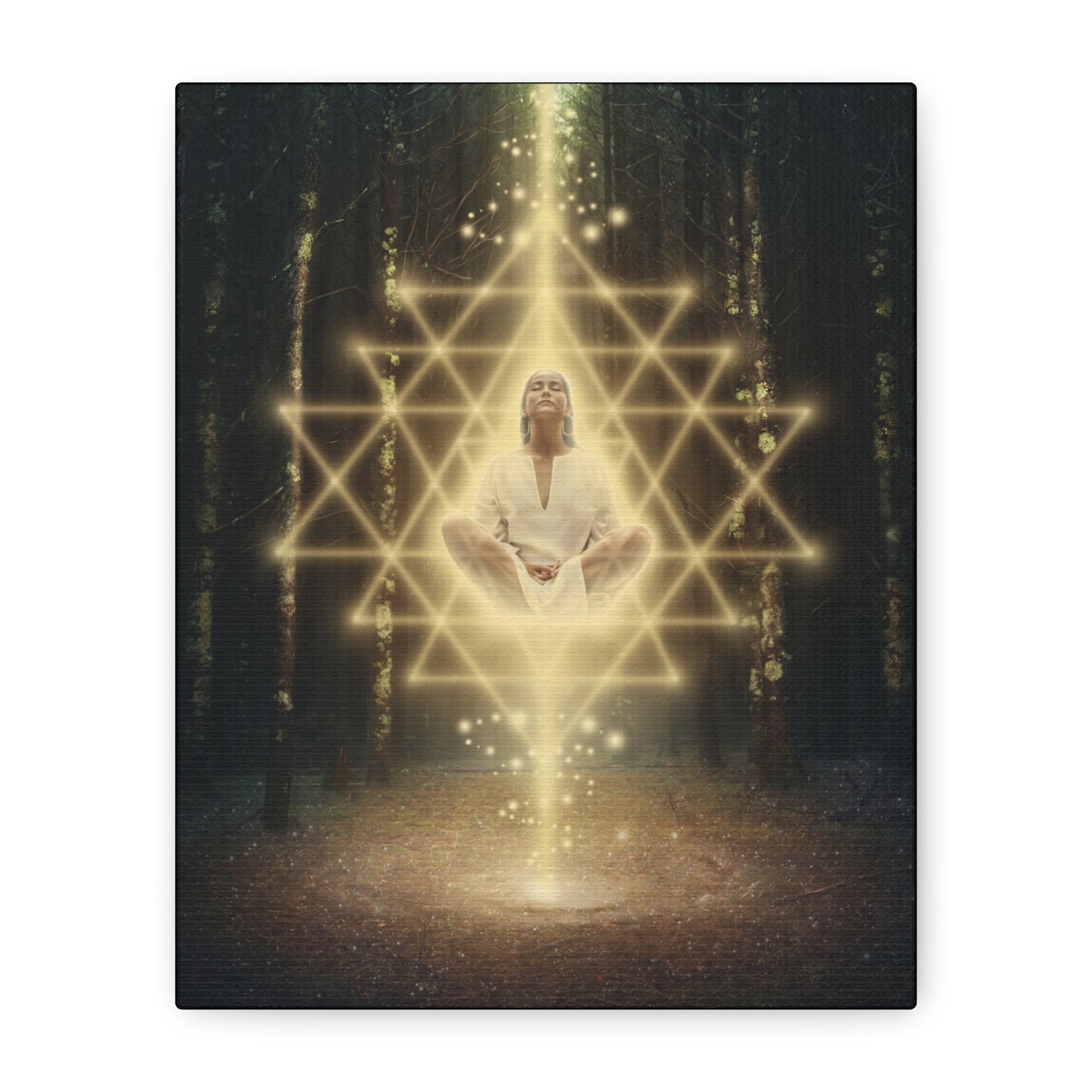 Connected original artwork on canvas by Sara K Norris.