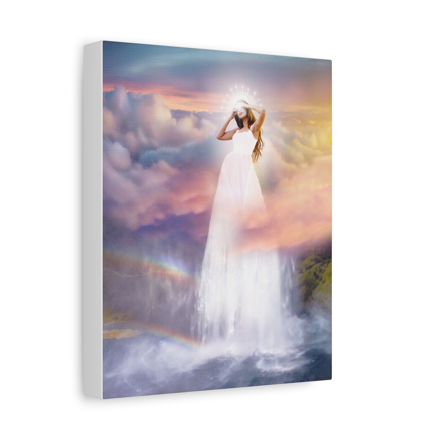 Divine Flow original artwork on canvas by Sara K Norris.