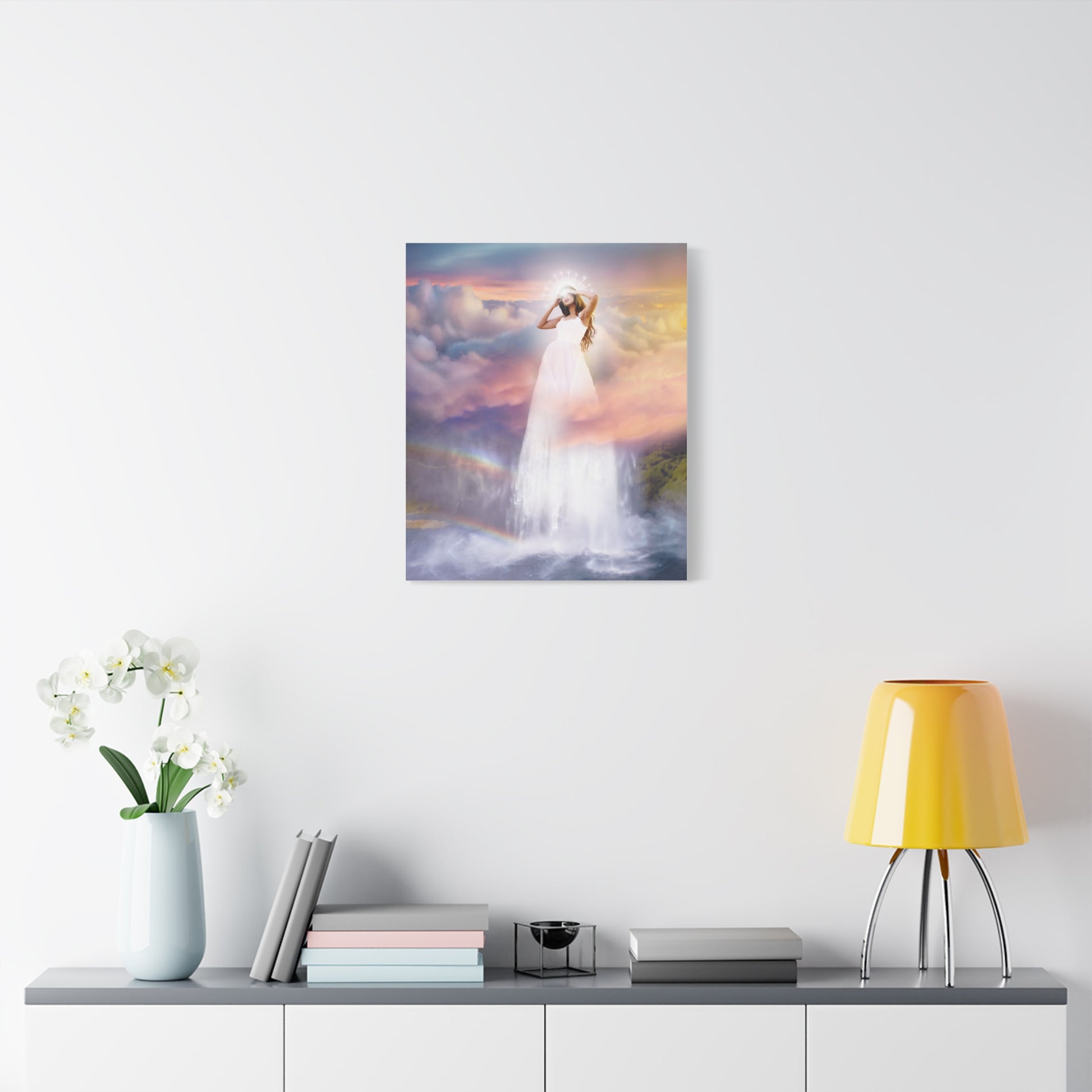 Divine Flow original artwork on canvas by Sara K Norris.