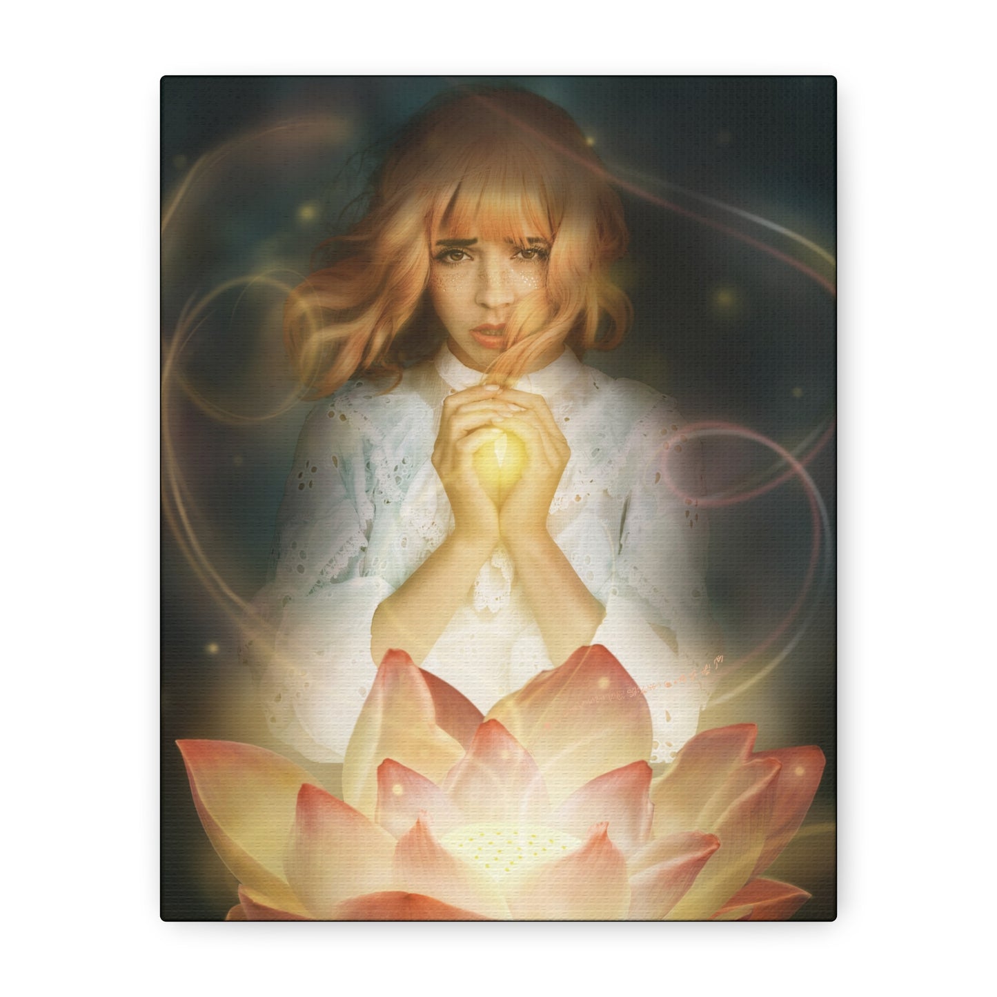 In Bloom original artwork on canvas by Sara K Norris.