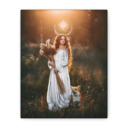 Sacred Friendship original artwork on canvas by Sara K Norris.