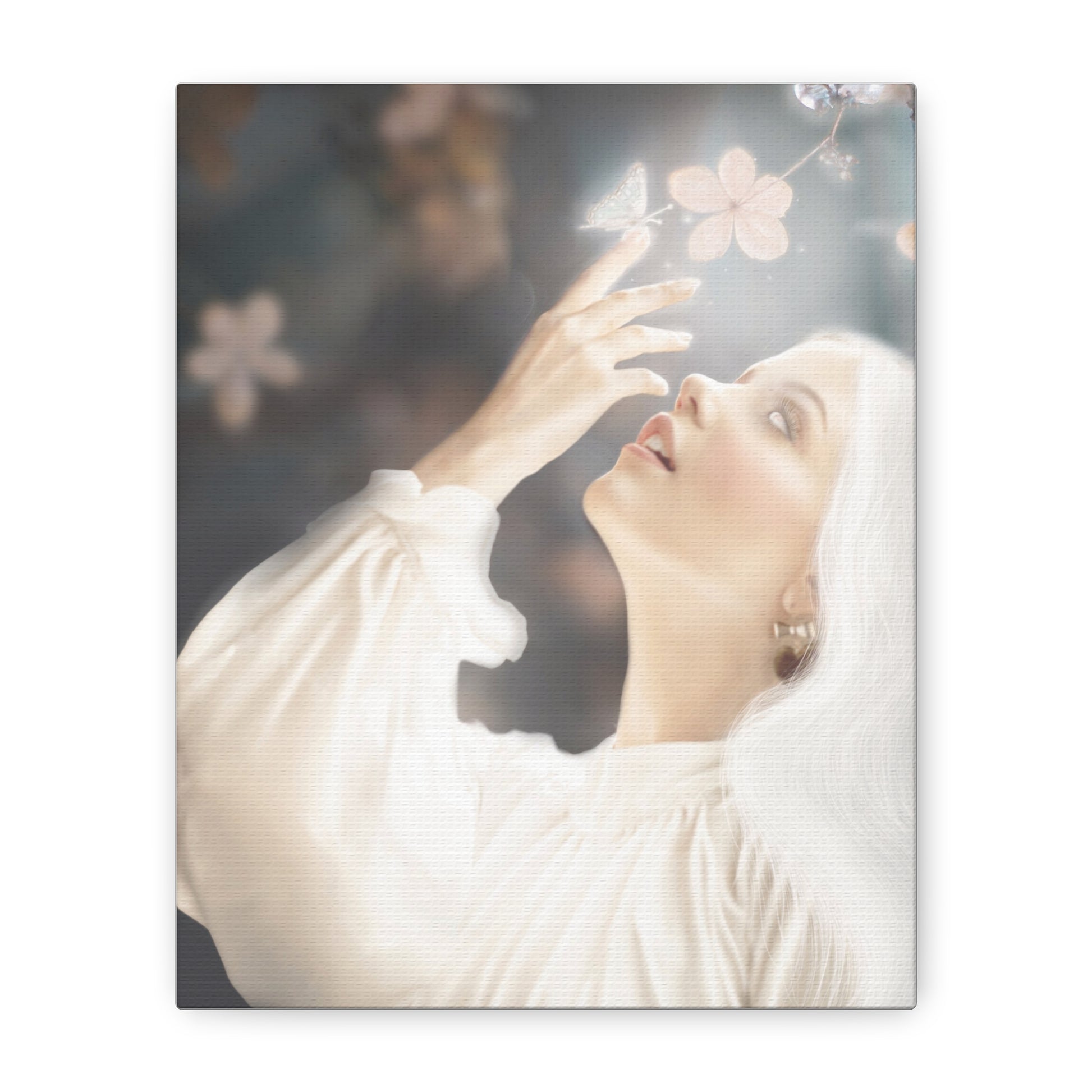 She is the Light original artwork on canvas by Sara K Norris.