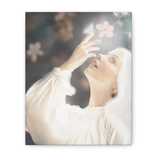 She is the Light original artwork on canvas by Sara K Norris.