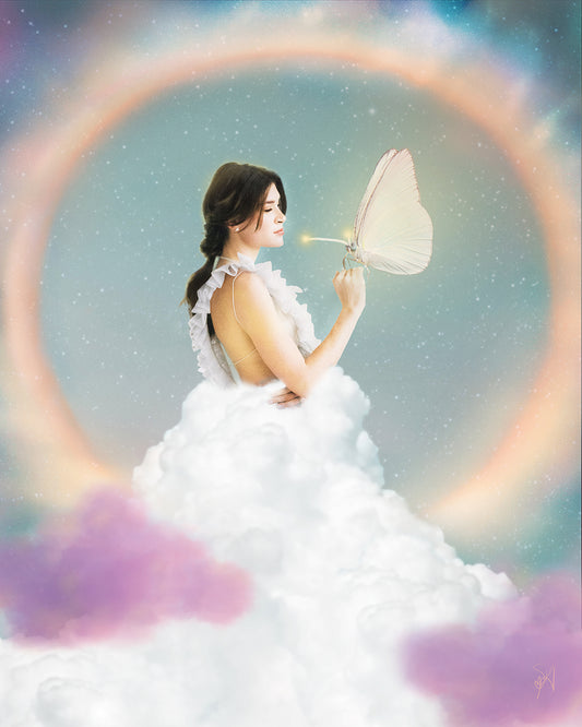 Butterfly Whisperer - Fine Art Print